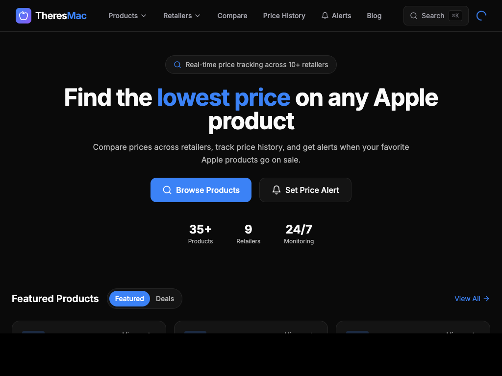 TheresMac site preview